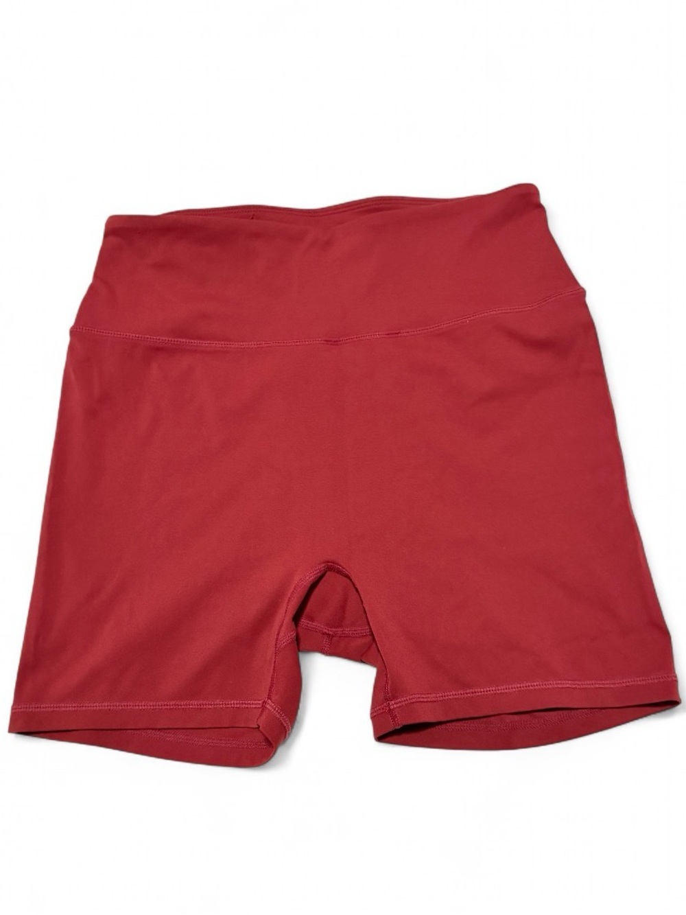 3/$12 High Waisted Biker Shorts Large Berry Red Athletic Yoga Shorts